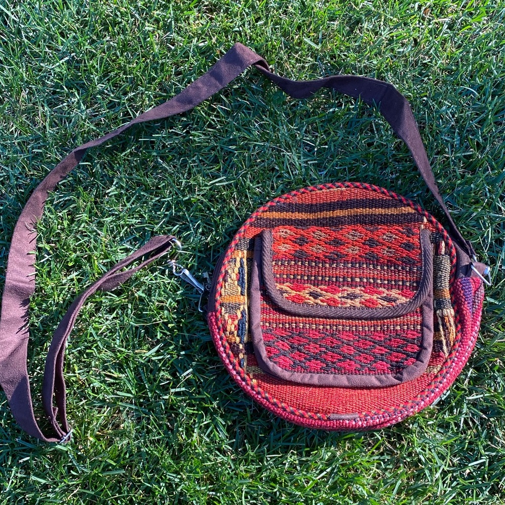 Boho Tapestry Crossbody Bag